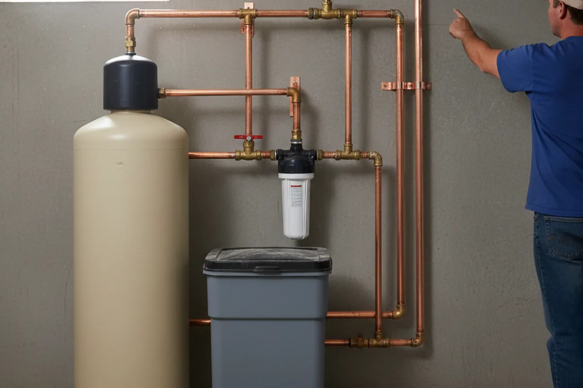 Whole-house water treatment system installed in Frankfort